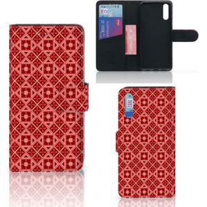 Huawei P20 Telefoon Hoesje Batik Rood