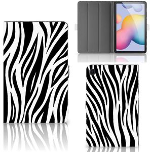 Samsung Galaxy Tab S6 Lite | S6 Lite (2022) Flip Case Zebra