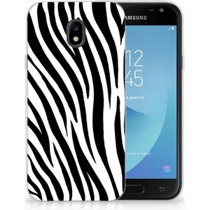 Samsung Galaxy J3 2017 TPU Hoesje Zebra