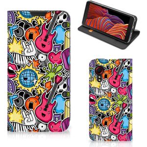 Samsung Galaxy Xcover 5 Hippe Standcase Punk Rock