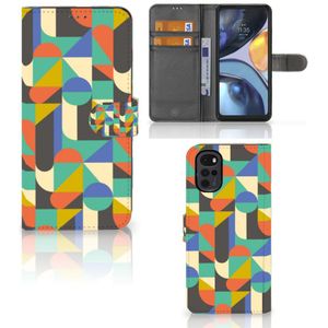 Motorola Moto G22 Telefoon Hoesje Funky Retro