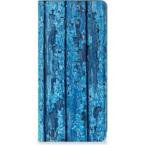 Samsung Galaxy A71 Book Wallet Case Wood Blue