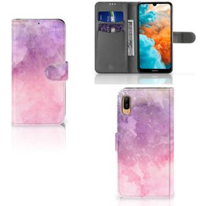 Hoesje Huawei Y6 (2019) Pink Purple Paint