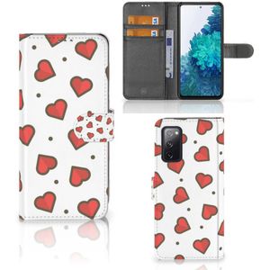 Samsung Galaxy S20 FE Telefoon Hoesje Hearts
