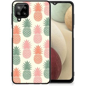 Samsung Galaxy A12 Back Cover Hoesje Ananas