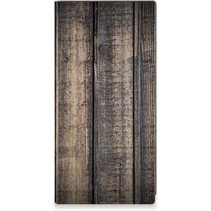 Samsung Galaxy S23 Ultra Book Wallet Case Steigerhout
