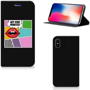 Apple iPhone X | Xs Hippe Standcase Popart Princess