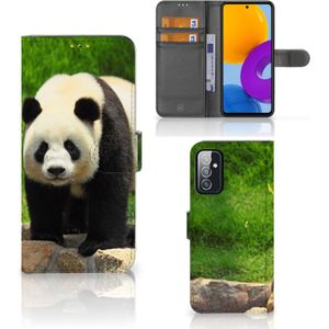 Samsung Galaxy M52 Telefoonhoesje met Pasjes Panda