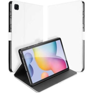 Bookcase Samsung Galaxy Tab S6 Lite | S6 Lite (2022) Hoesje Wit met Standaardfunctie