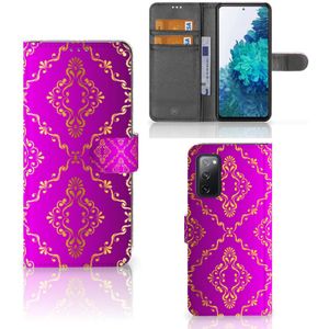 Wallet Case Samsung Galaxy S20 FE Barok Roze