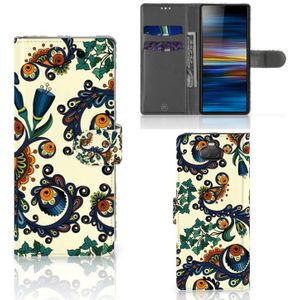 Wallet Case Sony Xperia 10 Barok Flower