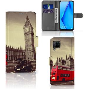 Huawei P40 Lite Flip Cover Londen