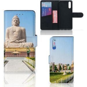 Huawei P20 Flip Cover Boeddha