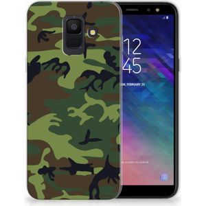 Samsung Galaxy A6 (2018) TPU bumper Army Dark