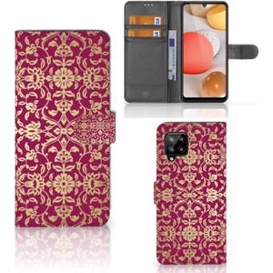 Wallet Case Samsung Galaxy A42 5G Barok Pink