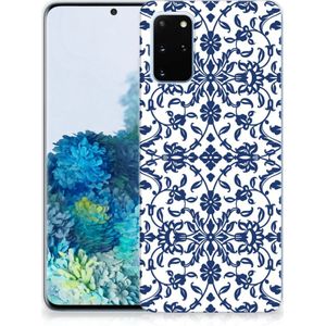 Samsung Galaxy S20 Plus TPU Case Flower Blue