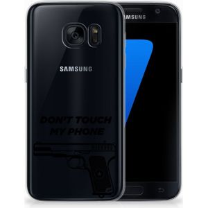Samsung Galaxy S7 Silicone-hoesje Pistol DTMP