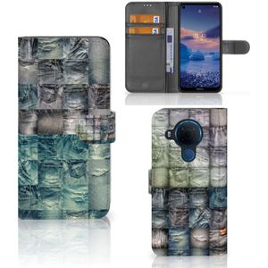 Wallet Case met Pasjes Nokia 5.4 Spijkerbroeken