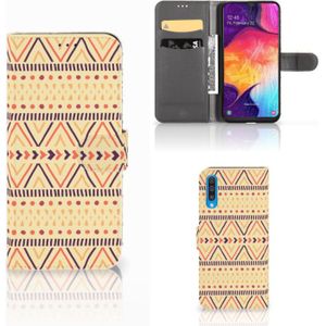 Samsung Galaxy A50 Telefoon Hoesje Aztec Yellow