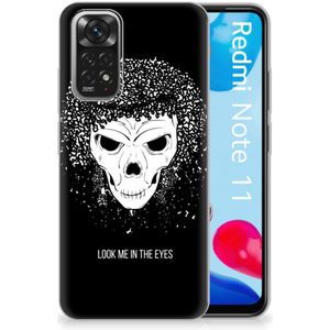 Silicone Back Case Xiaomi Redmi 10 | Redmi Note 11 4G Skull Hair