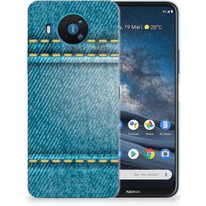 Nokia 8.3 Silicone Back Cover Jeans