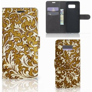 Wallet Case Samsung Galaxy S8 Plus Barok Goud