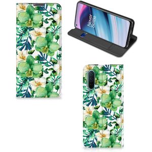 OnePlus Nord CE 5G Smart Cover Orchidee Groen