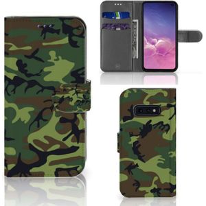 Samsung Galaxy S10e Telefoon Hoesje Army Dark