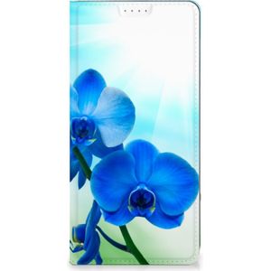 Xiaomi 13 Lite Smart Cover Orchidee Blauw - Cadeau voor je Moeder