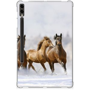 Samsung Galaxy Tab S9 Plus Back Case Paarden