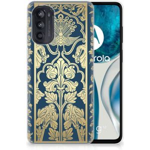 Motorola Moto G52/G82 TPU Case Beige Flowers