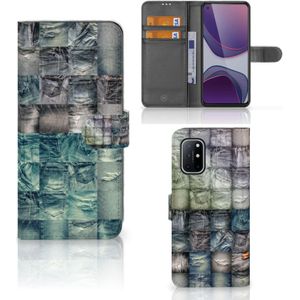 Wallet Case met Pasjes OnePlus 8T Spijkerbroeken