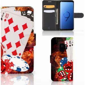 Samsung Galaxy S9 Wallet Case met Pasjes Casino