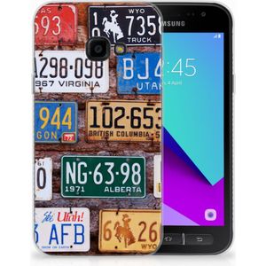 Samsung Galaxy Xcover 4 | Xcover 4s Siliconen Hoesje met foto Kentekenplaten