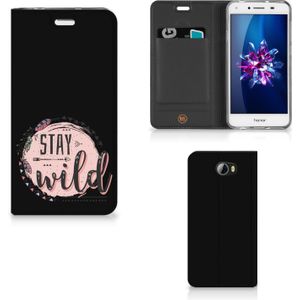Huawei Y5 2 | Y6 Compact Magnet Case Boho Stay Wild