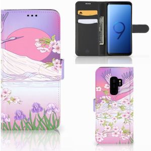 Samsung Galaxy S9 Plus Telefoonhoesje met Pasjes Bird Flying