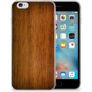 Apple iPhone 6 | 6s Bumper Hoesje Donker Hout