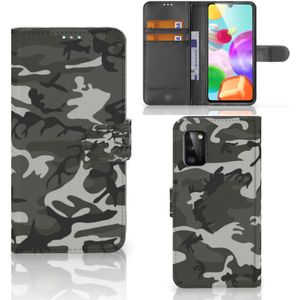 Samsung Galaxy A41 Telefoon Hoesje Army Light