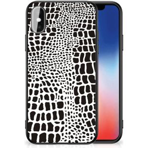 iPhone X | Xs Dierenprint Telefoonhoesje Slangenprint