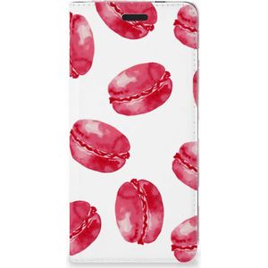 Nokia 3.1 (2018) Flip Style Cover Pink Macarons