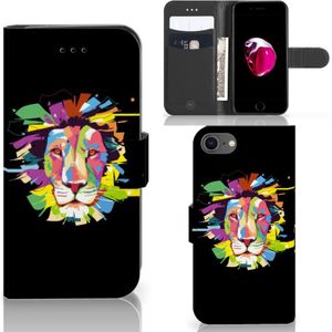 iPhone 7 | 8 | SE (2020) | SE (2022) Leuk Hoesje Lion Color