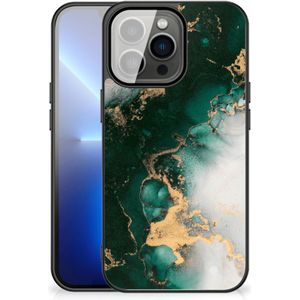 Marmeren Print Telefoonhoesje voor iPhone 13 Pro Max Marmer Groen