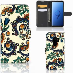 Wallet Case Samsung Galaxy S9 Plus Barok Flower