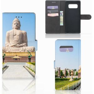 Samsung Galaxy Note 8 Flip Cover Boeddha