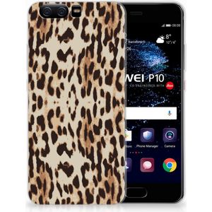 Huawei P10 TPU Hoesje Leopard