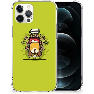 iPhone 12 Pro Max Stevig Bumper Hoesje Doggy Biscuit
