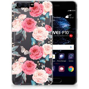 Huawei P10 TPU Case Butterfly Roses