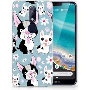 Nokia 7.1 TPU Hoesje Hondjes