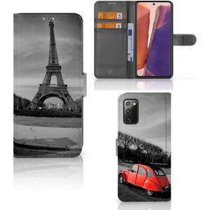 Samsung Galaxy Note 20 Flip Cover Eiffeltoren