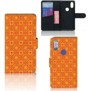 Xiaomi Mi Mix 2s Telefoon Hoesje Batik Oranje